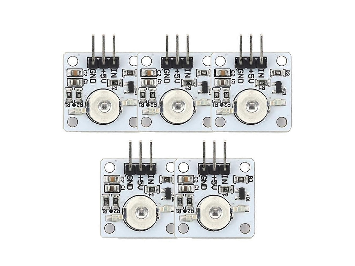 Conjunto De 5 Transmissores De Controle Remoto Infravermelho Led De Alta Potência De 1w/3w, 940nm, Para Televisores (3w).