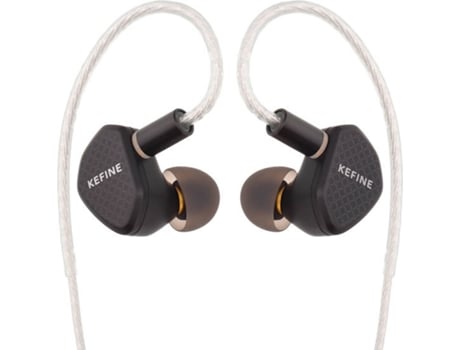 Auriculares com Fio KEFINE Klean (In Ear - Preto)
