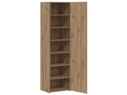 Conjunto 1 Buffê Vidaxl Castanho Derivados De Madeira (50 X 42,5 X 185 Cm)