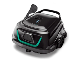 A1 Robô Aspirador de Piscinas Sem Fios Filtro Duplo 120min de Autonomia Carga Rápida 2.5h para Piscinas de Fundo Plano Até 100 Preto WYBOT
