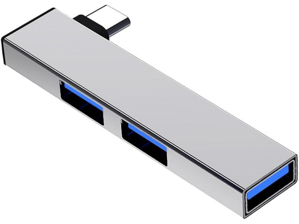 Estação De Acoplamento Com Hub Usb Type-c De 90 Graus, Extensor De Dados De 4 Portas
