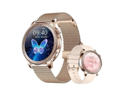 Relógio Feminino Inteligente, Pulseira Inteligente Com Monitor De Frequência Cardíaca E Sono, À Prova Dágua Ip68 Jinyubo Store