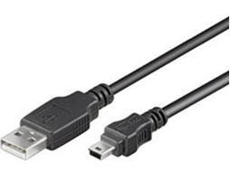 Cabo De Dados (tipo Usb - Tipo Mini Usb - 1,8 M - Preto)