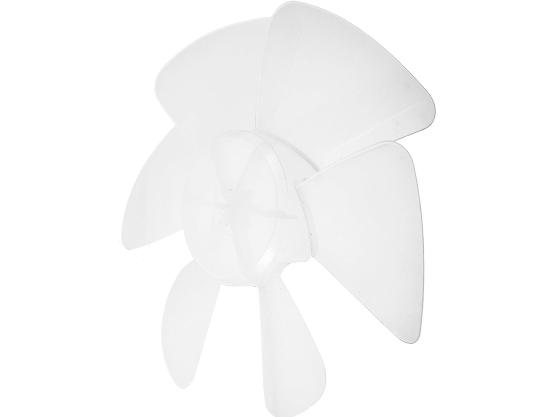Hélices De Reposição Para Ventilador De 15 Cm Em Plástico Branco | Base, Fácil Remoção