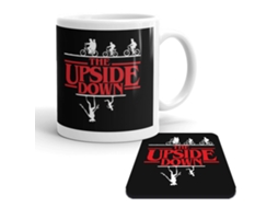 Caneca + Porta copos com Estampa de Stranger Things, o Mundo Invertido AQUAFORGE
