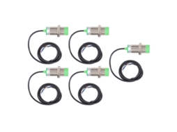 5 Peças Sensor de Proximidade Indutivo Pnp Normalmente Aberto 15mm Ip65 6 36vdc
