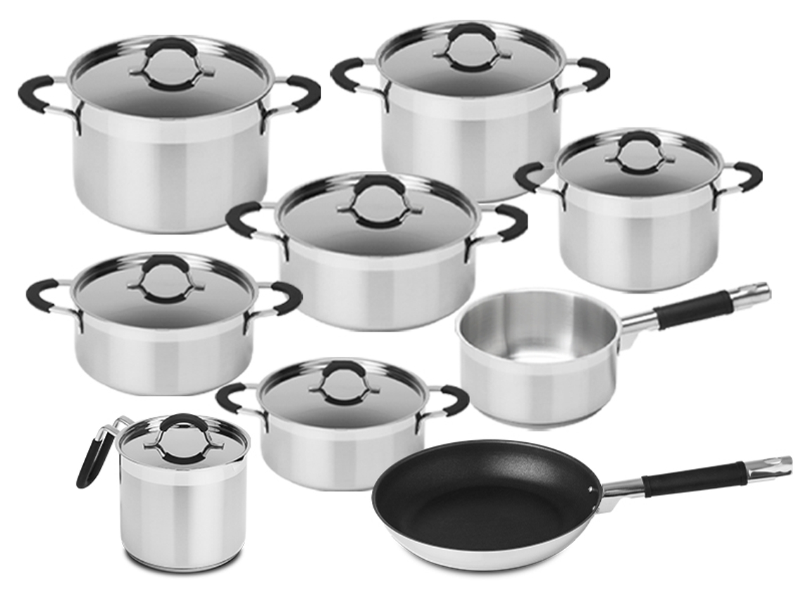 Trem de Cozinha 9 Peças Season Satin SILAMPOS