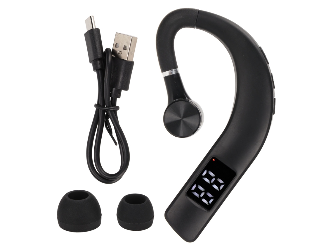 Fones Mali Bluetooth 5.2, à prova d'água, cancelamento de ruído, para corrida, dirigir, negócios