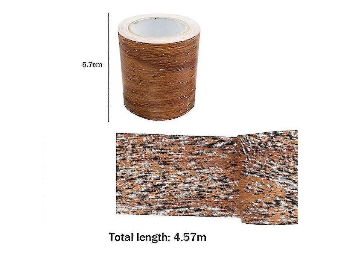 Fita Adesiva para Reparo de Textura de Madeira, Ideal para Móveis. Alta Aderência e À Prova D'água. GOKOCO
