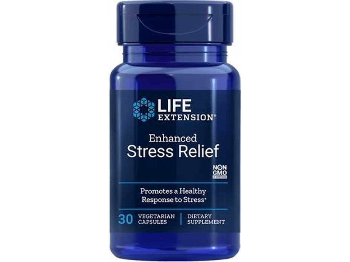 Suplemento Alimentar LIFE EXTENSION Alívio Natural Do Estresse (30 cápsulas vegetais)