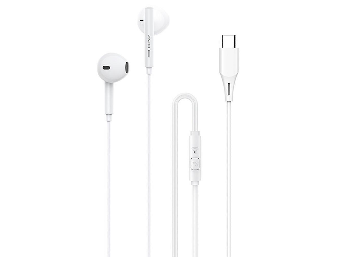 Fones de ouvido intra-auriculares estéreo Hengrongshen Awei PC 1t 1,2 m Mini