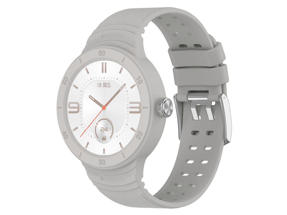 Pulseira Integrada De Silicone Respirável Para Huawei Watch Gt Cyber