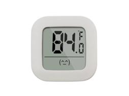 Higrômetro E Termômetro Para Ambientes Internos Com Sensor De Temperatura E Display Lcd, Ideal Para Casa E Escritório.