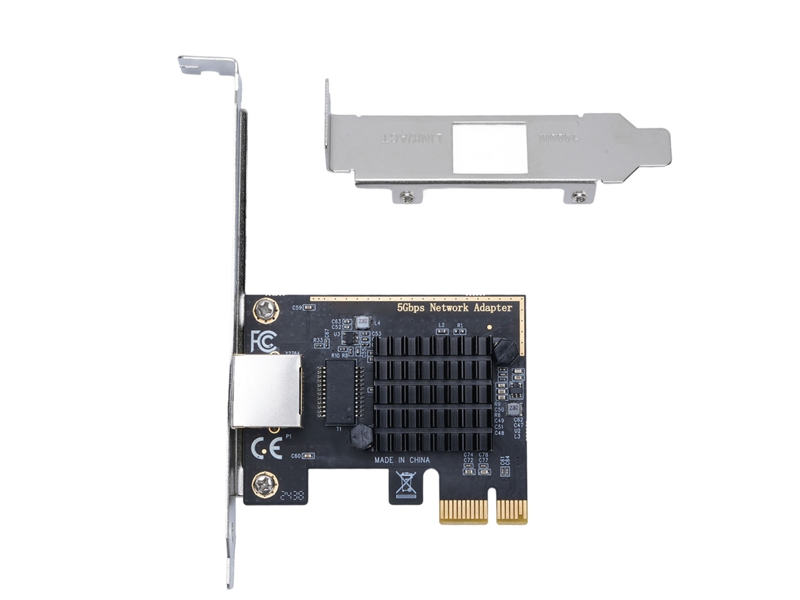 Tarjeta de Red PCIe con Chip RTL8126, Puerto RJ45, Ethernet 5 Gbps, Windows 7, 8, 10, 11, Linux