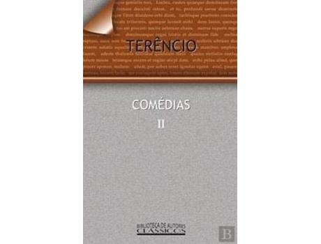 Livro Comedias Ii De Terêncio (português)