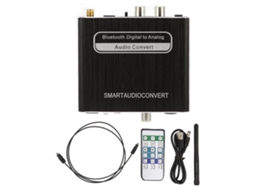Aetheria conversor de Áudio Bluetooth Decodificador Digital para Analógico com Controle Remoto para Home Theater