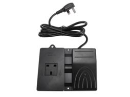 Aetheria interruptor de Pedal de Pé com Tomada 10a Seguro e Prático Controle Sem Mãos Plug Uk