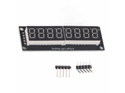 Módulo Display Led Tubo Digital 8 Dígitos 7 Segmentos 0.36 Polegada Chip Tm1637 Amarelo