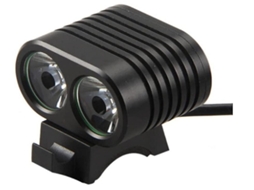 8000 Lumen 2x Led T6 Luz Frontal Para Bicicleta, 2 Lâmpadas Led T6 Para Ciclismo Acessórios De Bicicleta Yizhood (preto)