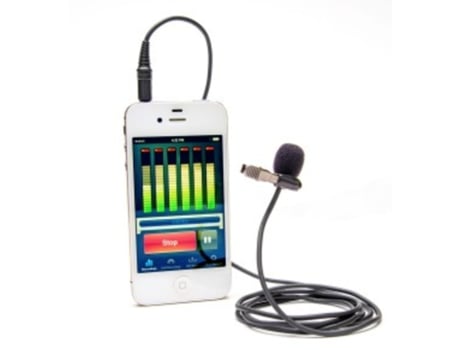 Microfone Lapela AZDEN EX-503i para Smartphone