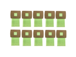 10 sacos de filtro de vácuo de substituição para Oreck Buster B 180 280 Pkbb12Dw Ak1Bb8A peças de vácuo