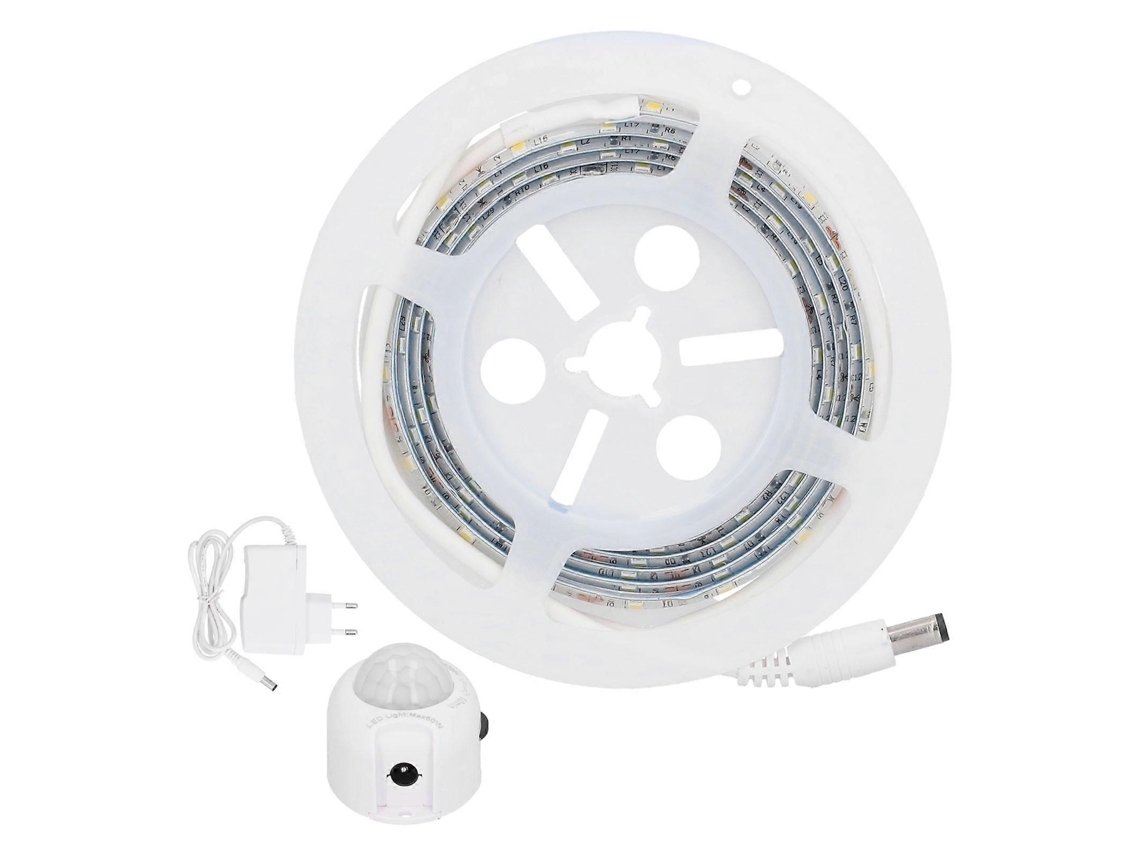 Luminária de Cabeceira Flexível com Sensor de Movimento Pir em Fita Led e Desligamento Automático Temporizador, Bivolt BRILVIBERA (110, 220v)