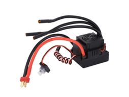 Controlador De Velocidad Esc Brushless 120a Impermeável Para Carros E Barcos Rc Modelos De Controle Remoto 1/8