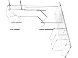 Lurelia Base Multiacessórios Para Setup Gaming, Headset E Comandos, Para Comandos, Metal, Base Reforçada Antiqueda
