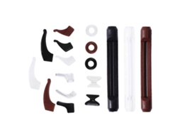Ganchos de Silicone Antiderrapantes para Suporte Óculos, Cores Sortidas, 18 Pares, Ajuste Leve e Confortável GOKOCO