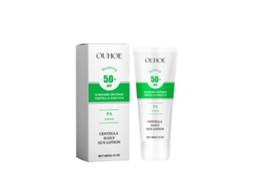 Protetor Solar Fps 50 com Centella Asiatica da LAXISCREED para Proteção e Cuidado da Pele