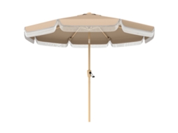 Chapéu de Sol DECORALAR TECH Ø2,7 m, inclinação ajustável, azul celeste