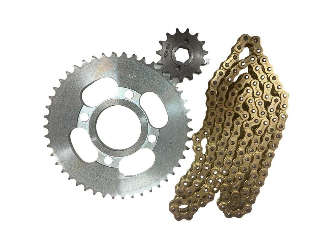 Kit De Corrente Transmissão Atualizado 46t 15t 428h 132 Compatível Com Os Modelos Motocicleta Dm 200 2007 2023 Sport