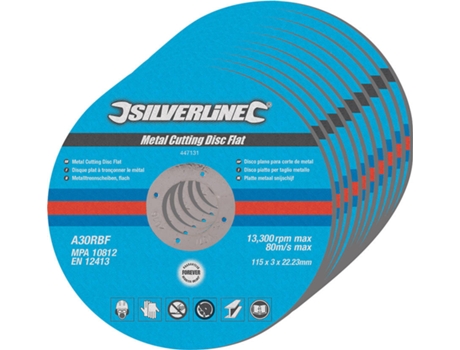 Conjunto de Discos para Corte de Metal  447131 - 10 peças