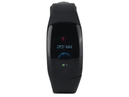 Pulseira Lemfo Lt02, frequência cardíaca, passos, LCD colorido