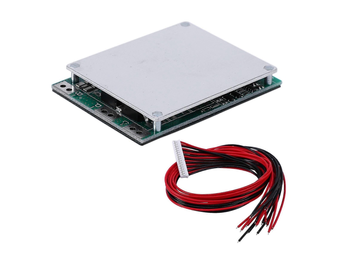 Placa De Proteção Bms Pcb 16s 60v 20a Bateria Li Ion 18650 Com Balanceamento