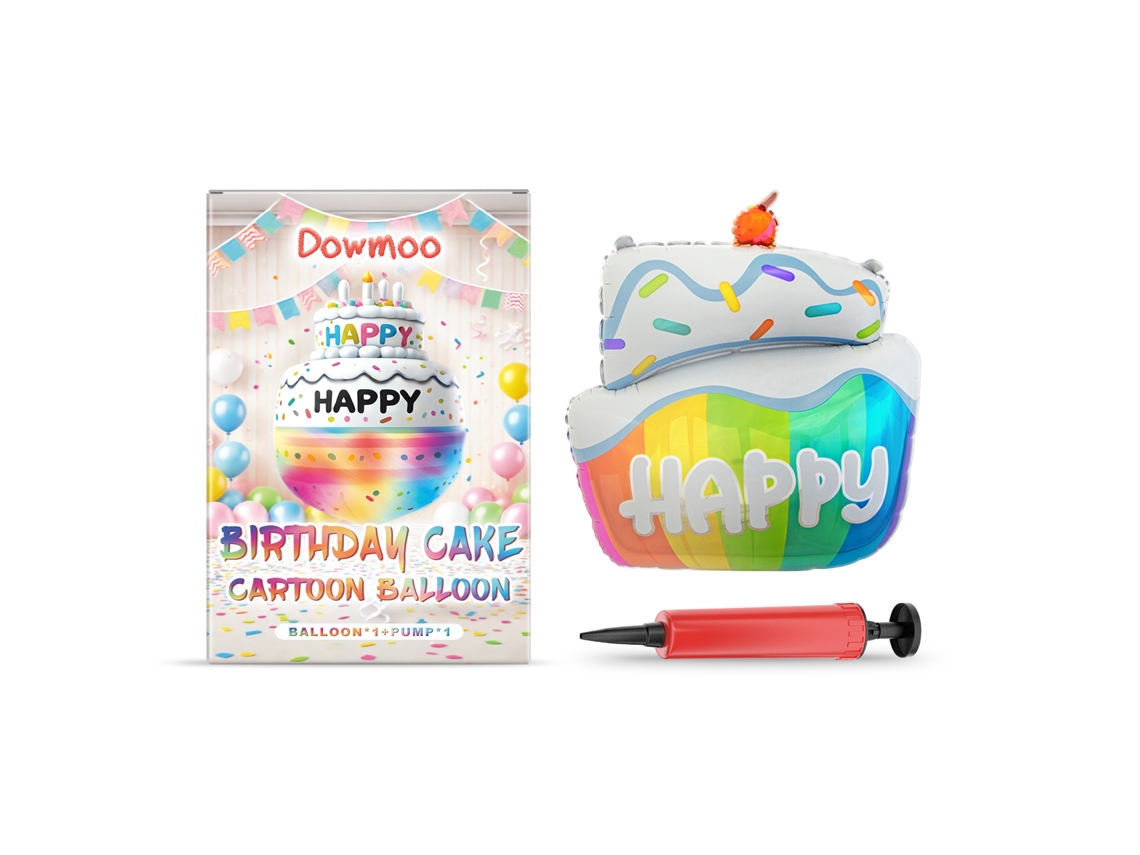 Balões de Aniversário Coloridos, Enchimento Fácil e Rápido para Festas Alegres LAXISCREED