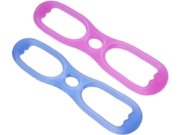 2 Unidades De Faixas Resistência Silicone Para Fitness, Corda Tração, Ferramenta Musculação, Aparelho Compacto