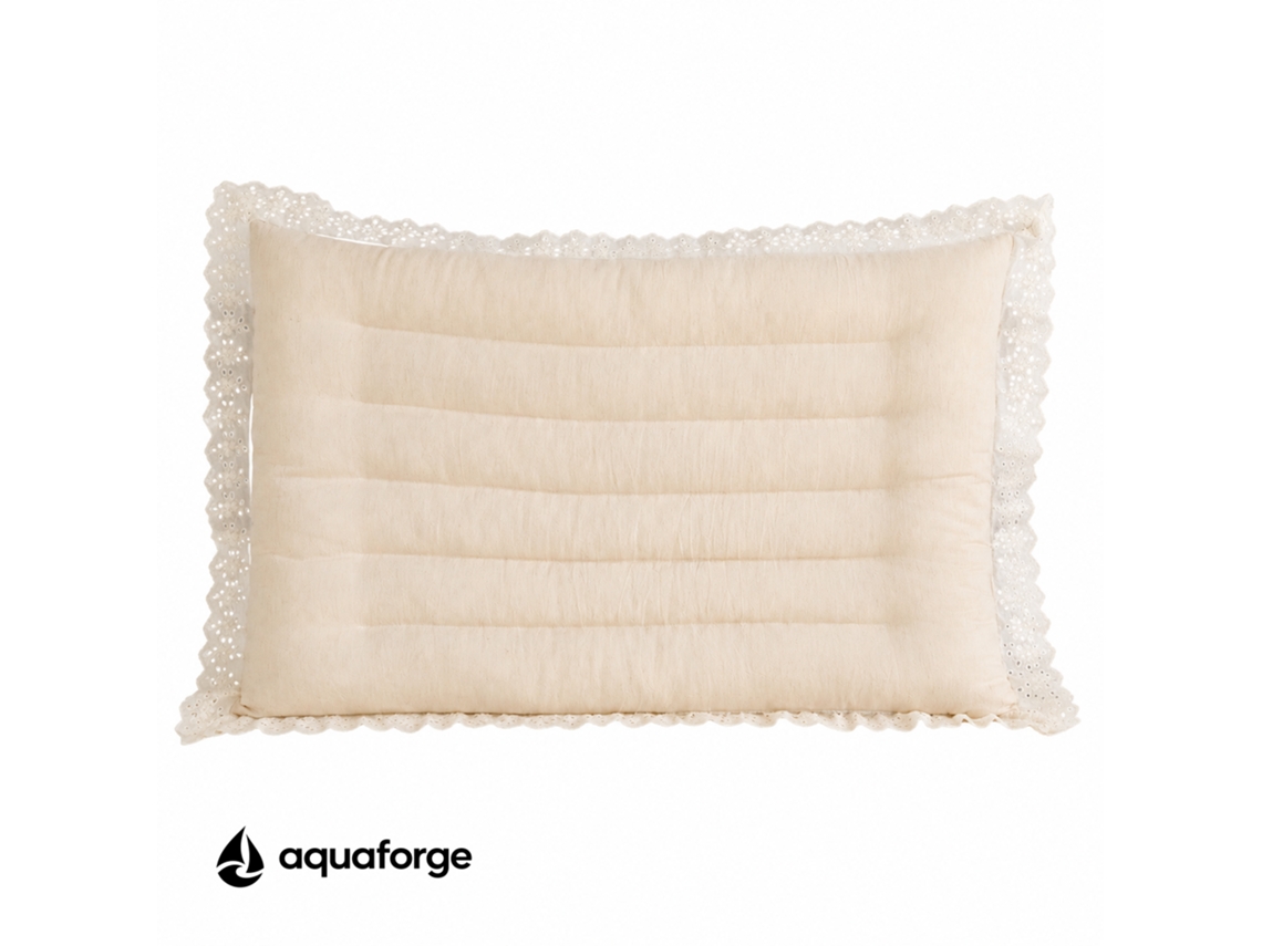 Almofada Cervical Ergonómica Algodão 74 X 48 X 6 Cm