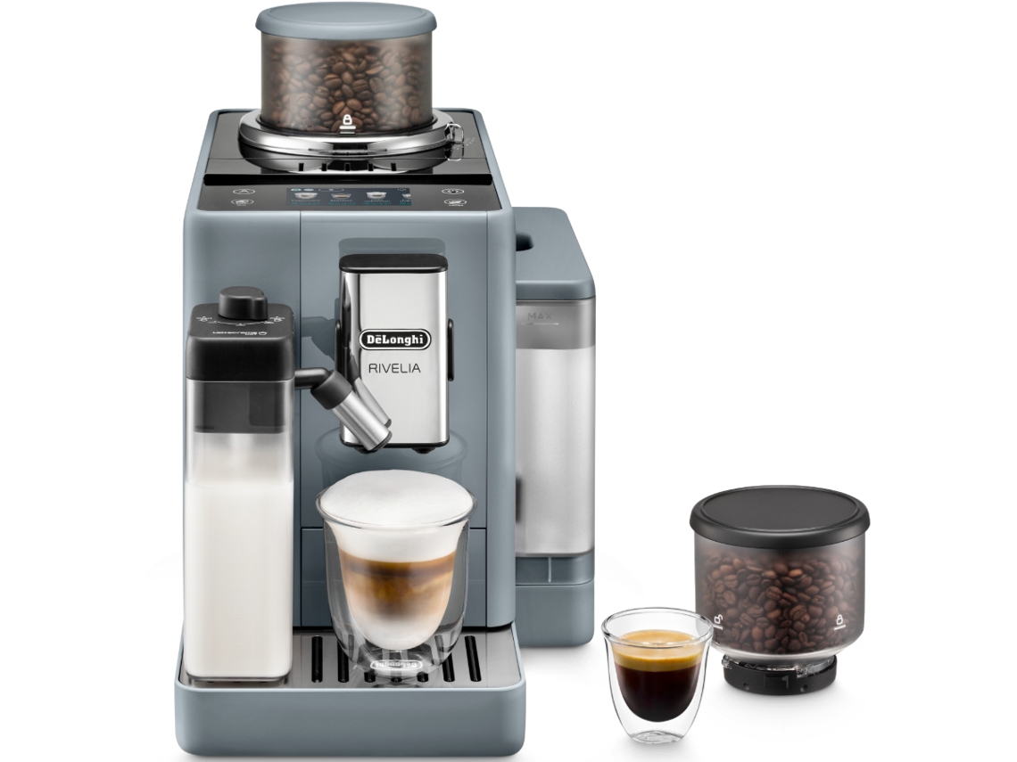 Máquina de Café Automática DELONGHI Rivelia EXAM440.55.G (19 bar - 13 Níveis de moagem)