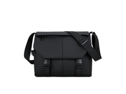 Bolsa De Ombro (preta), Bolsa Transversal Masculina, Grande Capacidade, Multifuncional, Tecido Oxford Impermeável