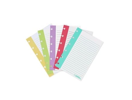 Fichas Pautadas Caderno Inteligente Vertical 4x6