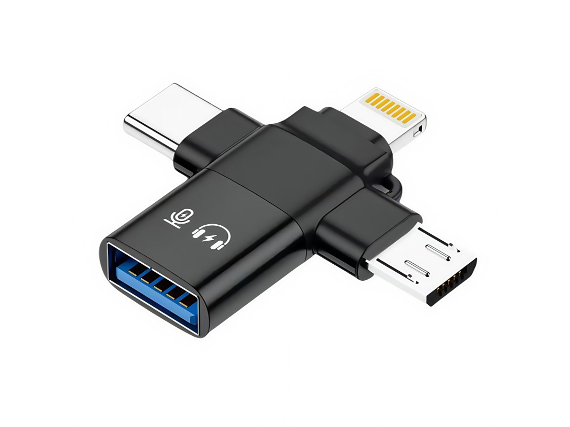 Leitor de cartão Sd para iPhone 15/17, iPad, Macbook, câmera, branco HEXINYIGJLY