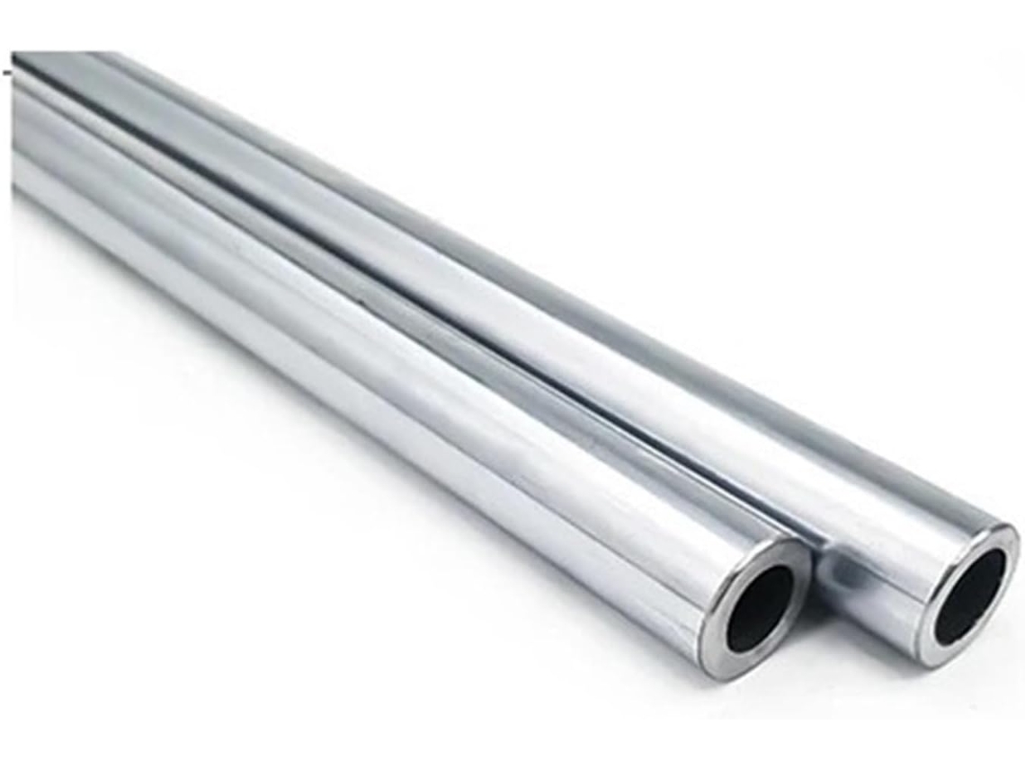 Corrediças Laterais De Extensão Total Para Gavetas 2 Peças Lote, Eixo Linear Oco De 25mm, Hastes De Movimento Cromadas E