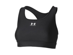 Brassiere - Under Armour - Authentics Mid Padless - Manutenção normal - sem reforço - Mulher - Black