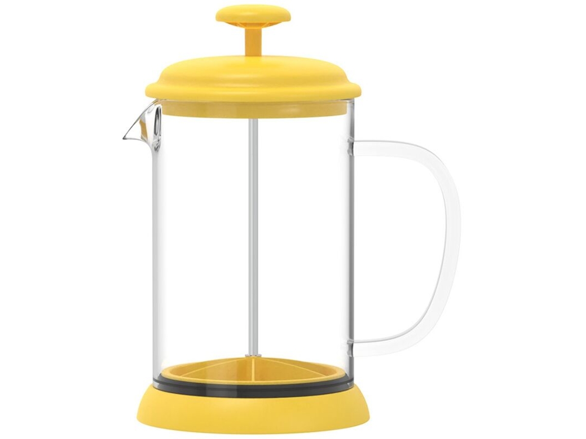 Bule De Chá Aço Inoxidável Com Vidro, Cafeteira Francesa, Percolador Filtro, Prensa Máquina Café Expresso Manual 800 Ml.