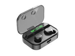 Fones De Ouvido Bluetooth Tg01 Estéreo Digital Com Tela Led E Controle Por Toque, Fones De Ouvido Sem Fio Intra Auriculares Ly Ebike