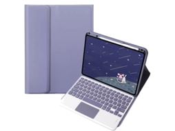 Capa de Teclado Bluetooth para Huawei Matepad Se 11 2024 Roxo XIAOMOYU