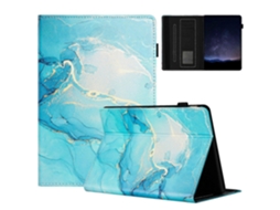 Capa de couro para tablet Marble Litchi Smart Webake