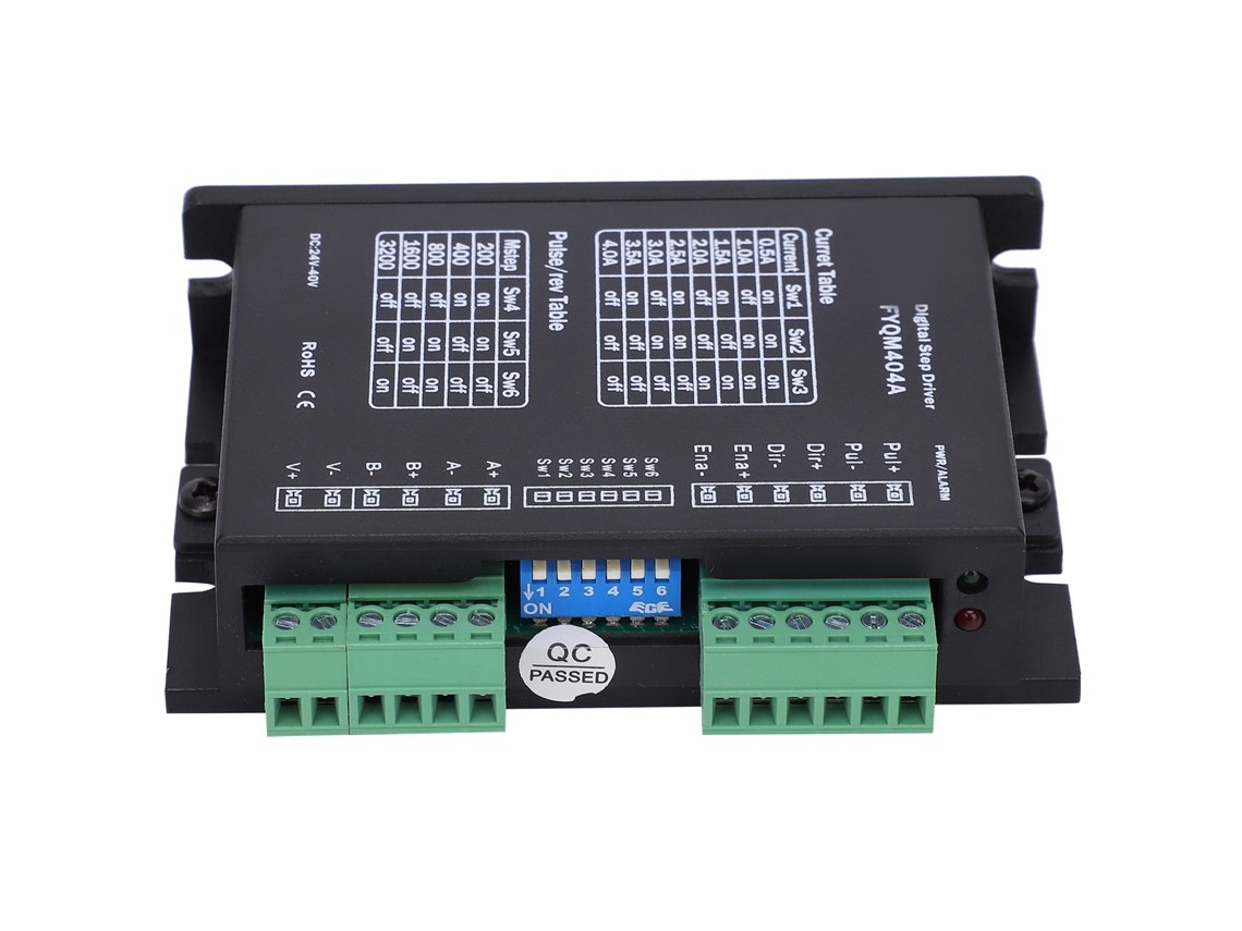 Driver De Motor De Passo 2-phase Para Motores 42~56mm Dc24~40v Fyqm404a‑apc