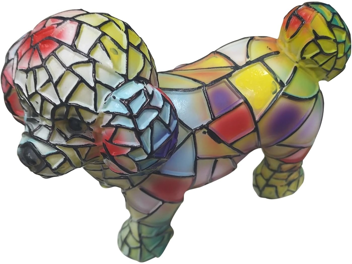 Abajur Em Formato De Dachshund, Luminária De Cabeceira Em Resina, Tema Canino